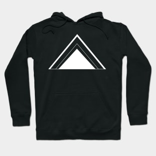 LINES AND TRIANGLES. Hoodie